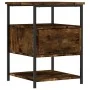 Mesitas noche 2 uds madera ingeniería roble ahumado 40x42x56 cm de vidaXL, Mesitas de noche - Ref: Foro24-826028, Precio: 52,...