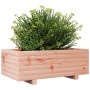 Jardinera de madera maciza Douglas 70x40x26,5 cm en Macetas y jardineras | Comprar online en Foru.es