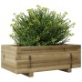 Jardinera de madera de pino impregnada 70x40x26,5 cm en Macetas y jardineras | Comprar online en Foru.es