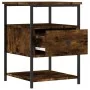 Mesitas noche 2 uds madera ingeniería roble ahumado 40x42x56 cm de vidaXL, Mesitas de noche - Ref: Foro24-826028, Precio: 52,...