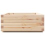 Jardinera de madera maciza de pino 90x60x26,5 cm en Macetas y jardineras | Comprar online en Foru.es