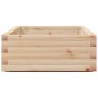 Jardinera de madera maciza de pino 110x60x26,5 cm en Macetas y jardineras | Comprar online en Foru.es