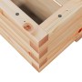 Jardinera de madera maciza de pino 110x60x26,5 cm en Macetas y jardineras | Comprar online en Foru.es