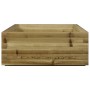 Jardinera de madera de pino impregnada 110x60x26,5 cm en Macetas y jardineras | Comprar online en Foru.es