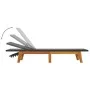 Set de muebles de jardín 3 piezas ratán sintético madera acacia de vidaXL, Tumbonas - Ref: Foro24-3154402, Precio: 270,59 €, ...