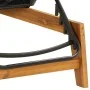 Set de muebles de jardín 3 piezas ratán sintético madera acacia de vidaXL, Tumbonas - Ref: Foro24-3154402, Precio: 270,59 €, ...