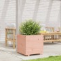 Jardinera madera maciza de abeto Douglas 50x50x49,5 cm en Macetas y jardineras | Comprar online en Foru.es