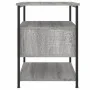 Mesitas noche 2 uds madera ingeniería gris Sonoma 40x42x56 cm de vidaXL, Mesitas de noche - Ref: Foro24-826030, Precio: 73,69...