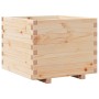 Jardinera madera maciza de pino 60x60x49,5 cm en Macetas y jardineras | Comprar online en Foru.es