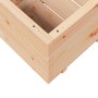Jardinera madera maciza de pino 60x60x49,5 cm en Macetas y jardineras | Comprar online en Foru.es