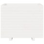 Jardinera madera maciza de pino blanco 60x60x49,5 cm en Macetas y jardineras | Comprar online en Foru.es