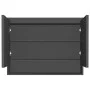 Armario de baño con espejo MDF gris antracita 80x15x60 cm de vidaXL, Tocadores de baño - Ref: Foro24-331536, Precio: 143,17 €...