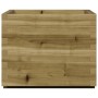 Jardinera madera de pino impregnada 60x60x49,5 cm en Macetas y jardineras | Comprar online en Foru.es