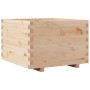 Jardinera de madera maciza de pino 70x70x49,5 cm en Macetas y jardineras | Comprar online en Foru.es