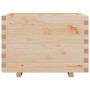 Jardinera de madera maciza de pino 70x70x49,5 cm en Macetas y jardineras | Comprar online en Foru.es