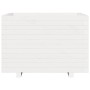 Jardinera madera maciza de pino blanco 70x70x49,5 cm en Macetas y jardineras | Comprar online en Foru.es