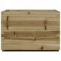 Jardinera madera de pino impregnada 70x70x49,5 cm en Macetas y jardineras | Comprar online en Foru.es
