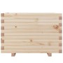 Jardinera madera maciza de pino 70x40x49,5 cm en Macetas y jardineras | Comprar online en Foru.es