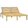 Double sun lounger and cushions in anthracite gray impregnated pine wood by vidaXL, Loungers - Ref: Foro24-3065879, Price: 21...