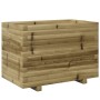 Jardinera madera de pino impregnada 70x40x49,5 cm en Macetas y jardineras | Comprar online en Foru.es