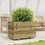 Jardinera madera de pino impregnada 70x40x49,5 cm en Macetas y jardineras | Comprar online en Foru.es