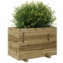 Jardinera madera de pino impregnada 70x40x49,5 cm en Macetas y jardineras | Comprar online en Foru.es