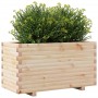 Jardinera madera maciza de pino 90x40x49,5 cm en Macetas y jardineras | Comprar online en Foru.es