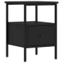 Mesitas de noche 2 uds madera de ingeniería negro 34x36x50 cm de vidaXL, Mesitas de noche - Ref: Foro24-826044, Precio: 79,81...