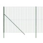 Cerca de alambre de acero galvanizado verde 1,8x10 m de vidaXL, Paneles de vallas - Ref: Foro24-154053, Precio: 119,35 €, Des...