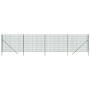 Cerca de alambre de acero galvanizado verde 2x10 m de vidaXL, Paneles de vallas - Ref: Foro24-154054, Precio: 132,45 €, Descu...