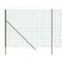 Grüner Zaun aus verzinktem Stahldraht 2x10 m von vidaXL, Zaunpaneele - Ref: Foro24-154054, Preis: 130,62 €, Rabatt: %