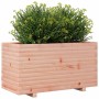 Jardinera madera maciza de abeto Douglas 90x40x49,5 cm en Macetas y jardineras | Comprar online en Foru.es