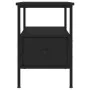 Mesitas de noche 2 uds madera de ingeniería negro 34x36x50 cm de vidaXL, Mesitas de noche - Ref: Foro24-826044, Precio: 79,81...