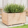 Jardinera madera maciza de pino 90x60x49,5 cm en Macetas y jardineras | Comprar online en Foru.es