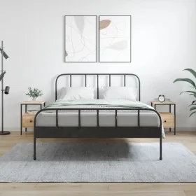 Mesitas noche 2 uds madera ingeniería roble Sonoma 34x36x50 cm de vidaXL, Mesitas de noche - Ref: Foro24-826046, Precio: 71,8...