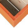 Jardinera madera maciza de pino marrón cera 90x60x49,5 cm en Macetas y jardineras | Comprar online en Foru.es