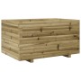 Jardinera madera de pino impregnada 90x60x49,5 cm en Macetas y jardineras | Comprar online en Foru.es