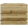 Jardinera madera de pino impregnada 90x60x49,5 cm en Macetas y jardineras | Comprar online en Foru.es