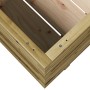 Jardinera madera de pino impregnada 90x60x49,5 cm en Macetas y jardineras | Comprar online en Foru.es