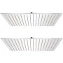Cabezal de ducha efecto lluvia 2 uds acero inoxidable 50x50 cm de vidaXL, Cabezales de ducha - Ref: Foro24-275943, Precio: 17...