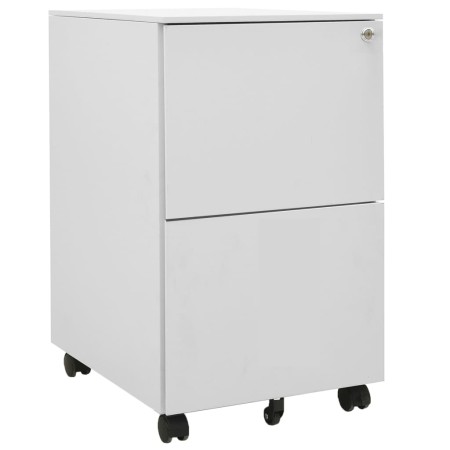 Armario archivador acero gris claro 39x45x67 cm de vidaXL, Armarios archivadores - Ref: Foro24-335975, Precio: 132,77 €, Desc...