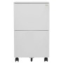 Armario archivador acero gris claro 39x45x67 cm de vidaXL, Armarios archivadores - Ref: Foro24-335975, Precio: 132,77 €, Desc...