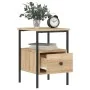 Mesitas noche 2 uds madera ingeniería roble Sonoma 34x36x50 cm de vidaXL, Mesitas de noche - Ref: Foro24-826046, Precio: 71,8...