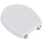 Asiento inodoro con tapas 2 piezas MDF blanco de vidaXL, Asientos de inodoros y bidés - Ref: Foro24-275907, Precio: 75,82 €, ...