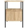 Mesitas noche 2 uds madera ingeniería roble Sonoma 34x36x50 cm de vidaXL, Mesitas de noche - Ref: Foro24-826046, Precio: 71,8...