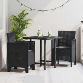 Silla de Jardín 2 pcs Antracita 53 x 49 x 85 cm Polipropileno en Sillas de jardín | Comprar online en Foru.es
