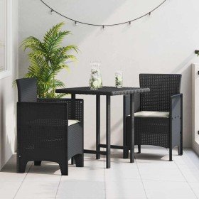 Silla de Jardín 2 pcs Antracita 53 x 49 x 85 cm Polipropileno en Sillas de jardín | Comprar online en Foru.es