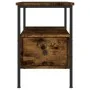 Mesitas noche 2 uds madera ingeniería roble ahumado 34x36x50 cm de vidaXL, Mesitas de noche - Ref: Foro24-826048, Precio: 64,...