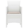 Silla de Jardín con cojín 2 pcs 53 x 49 x 85 cm Polipropileno en Sillas de jardín | Comprar online en Foru.es