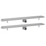Desagüe lineal de ducha 2 piezas 930x140 mm acero inoxidable de vidaXL, Desagües - Ref: Foro24-275951, Precio: 122,72 €, Desc...